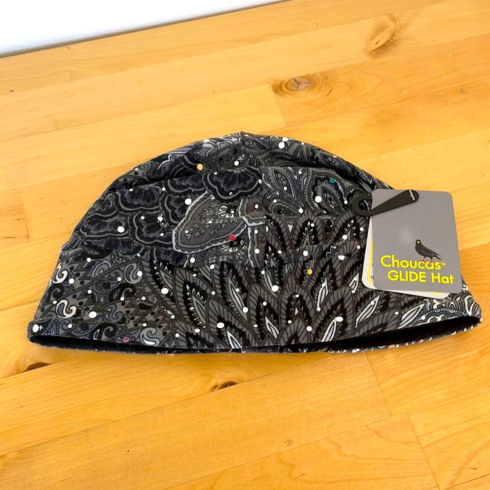 Choucas glittery “glide hat”